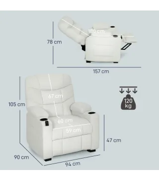 Sillón Reclinable Eléctrico