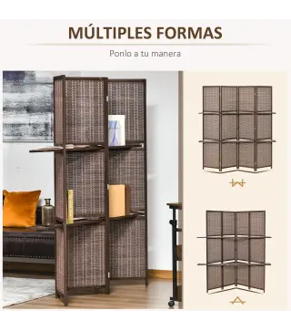 Biombo de Bambú
