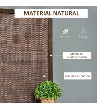 Biombo de Bambú