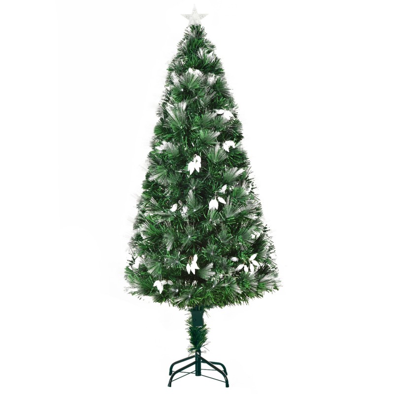 Árbol de Navidad con Fibra Óptica