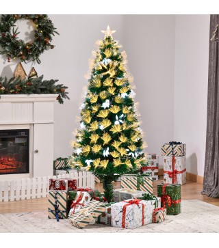 Árbol de Navidad con Fibra Óptica