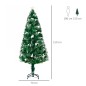 Árbol de Navidad con Fibra Óptica