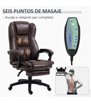 Silla de Oficina con Masaje