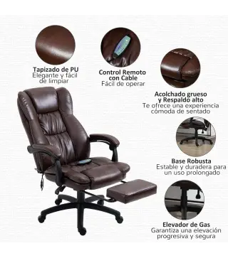 Silla de Oficina con Masaje