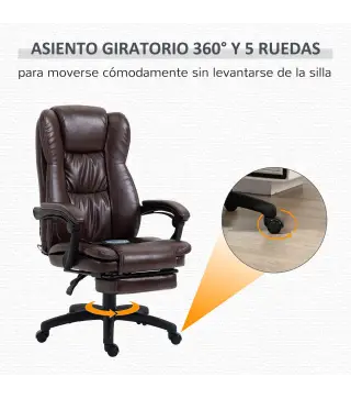 Silla de Oficina con Masaje
