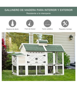 Gallinero de Madera