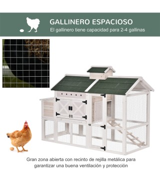 Gallinero de Madera