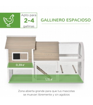Gallinero de Madera
