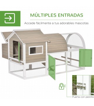 Gallinero de Madera