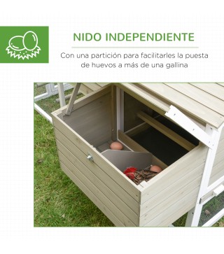 Gallinero de Madera