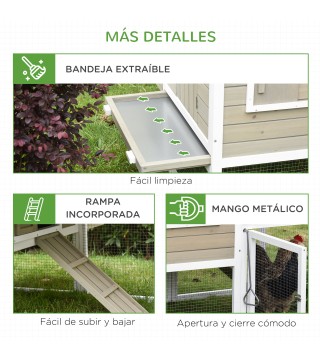 Gallinero de Madera