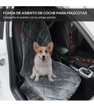 Funda de Asiento Delantero de Coche para Perro