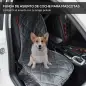 Funda de Asiento Delantero de Coche para Perro Mascota Protector Antideslizante con Ancla y Correa Envolvente para Camiones Furg
