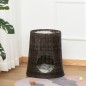 Cesta de Mimbre para Gatos