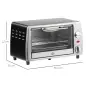 Horno Eléctrico de Sobremesa 10 Litros 750W Mini Horno Tostador con Temperatura hasta 230 ℃ Temporizador 60 Minutos Bandeja y Re