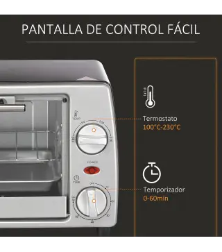 Horno Eléctrico Sobremesa