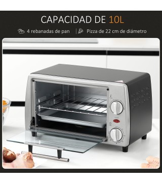 Horno Eléctrico Sobremesa