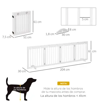 Barrera de Seguridad para Perros
