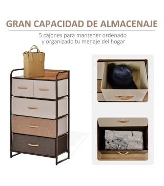 Cómoda de Tela