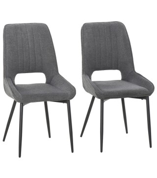 Conjunto de 2 Sillas de Comedor