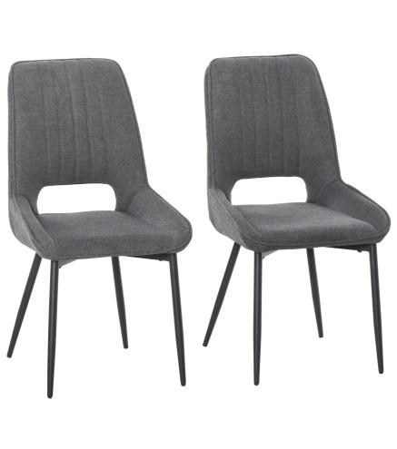 Conjunto de 2 Sillas de Comedor