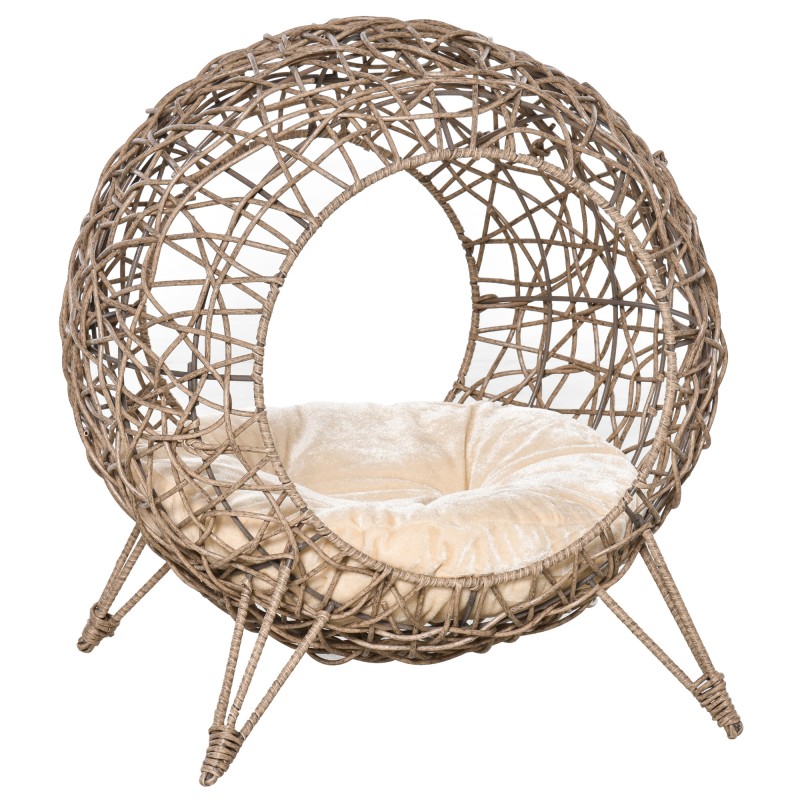 Cama para Gatos de Ratán