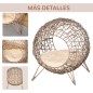 Cama para Gatos de Ratán