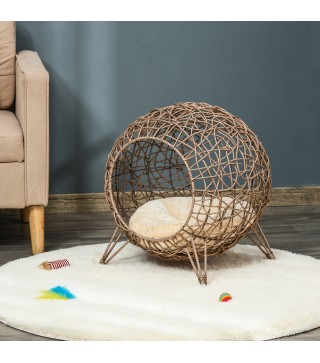 Cama para Gatos de Ratán