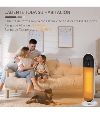 Calefactor Cerámico de Torre