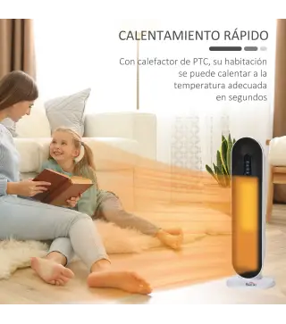 Calefactor Cerámico de Torre