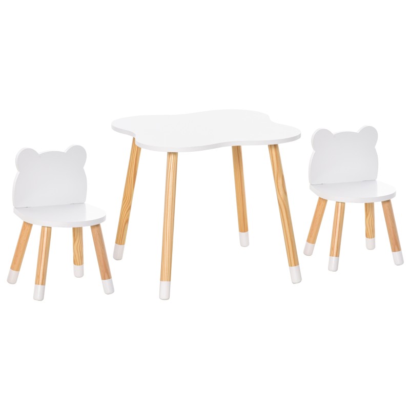 Juego Infantil de Mesa y 2 Sillas Juego Infantil de Mesa y 2 Sillas