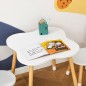 Juego Infantil de Mesa y 2 Sillas Juego Infantil de Mesa y 2 Sillas