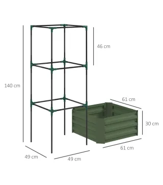 Jardinera con Celosía