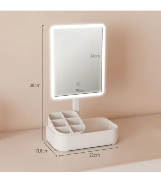 Espejo Maquillaje LED