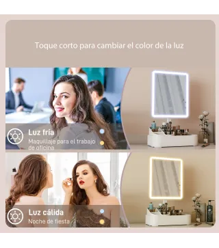 Espejo Maquillaje LED
