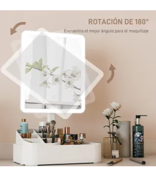 Espejo Maquillaje LED