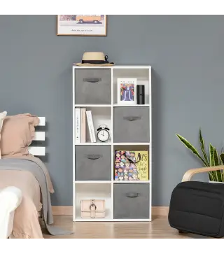 Estantería de 8 Cubos