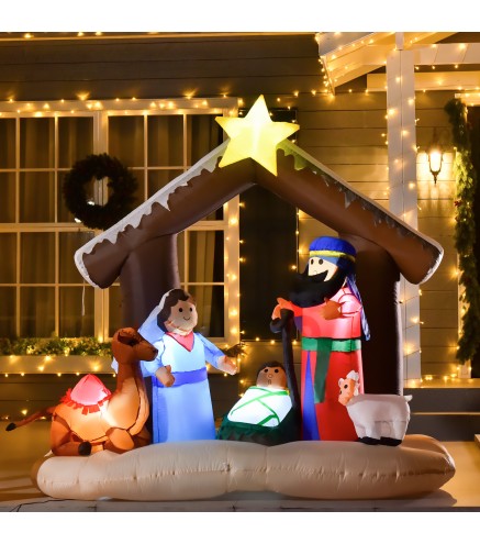 Decoración Inflable de Navidad
