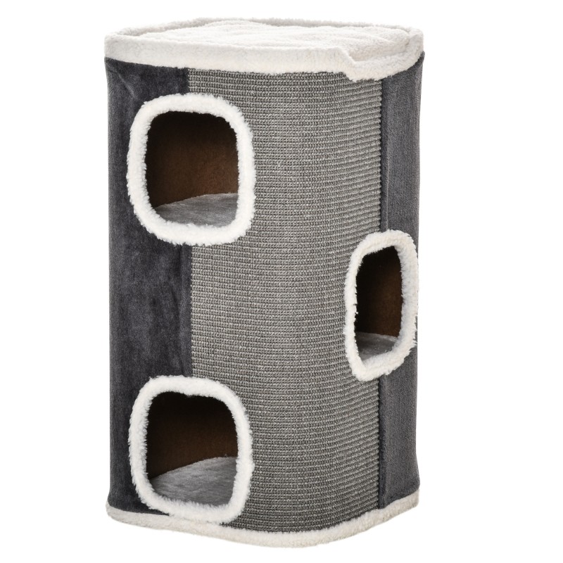 Barril Rascador para Gatos