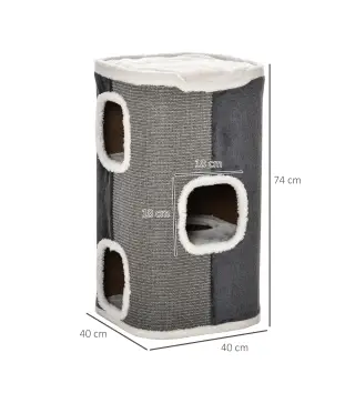 Barril Rascador para Gatos