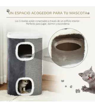 Barril Rascador para Gatos