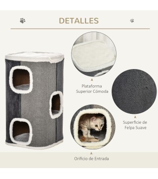 Barril Rascador para Gatos
