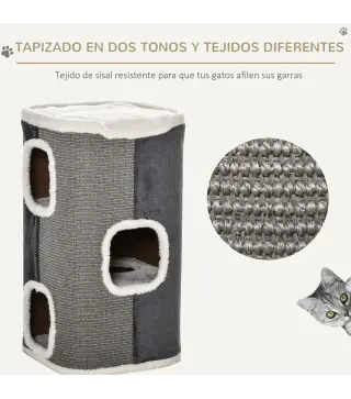 Barril Rascador para Gatos