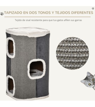 Barril Rascador para Gatos