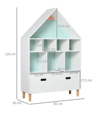 Estantería de Madera Infantil