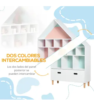 Estantería de Madera Infantil