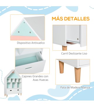 Estantería de Madera Infantil