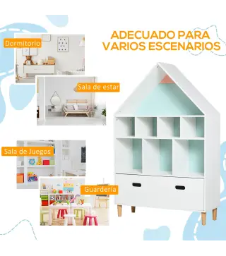 Estantería de Madera Infantil