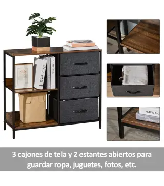 Cómoda de Tela