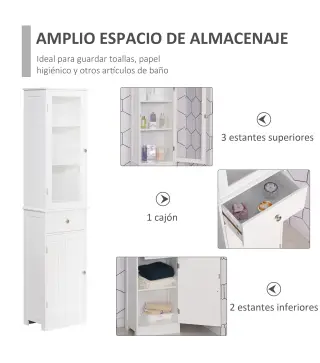 Armario Alto para Baño